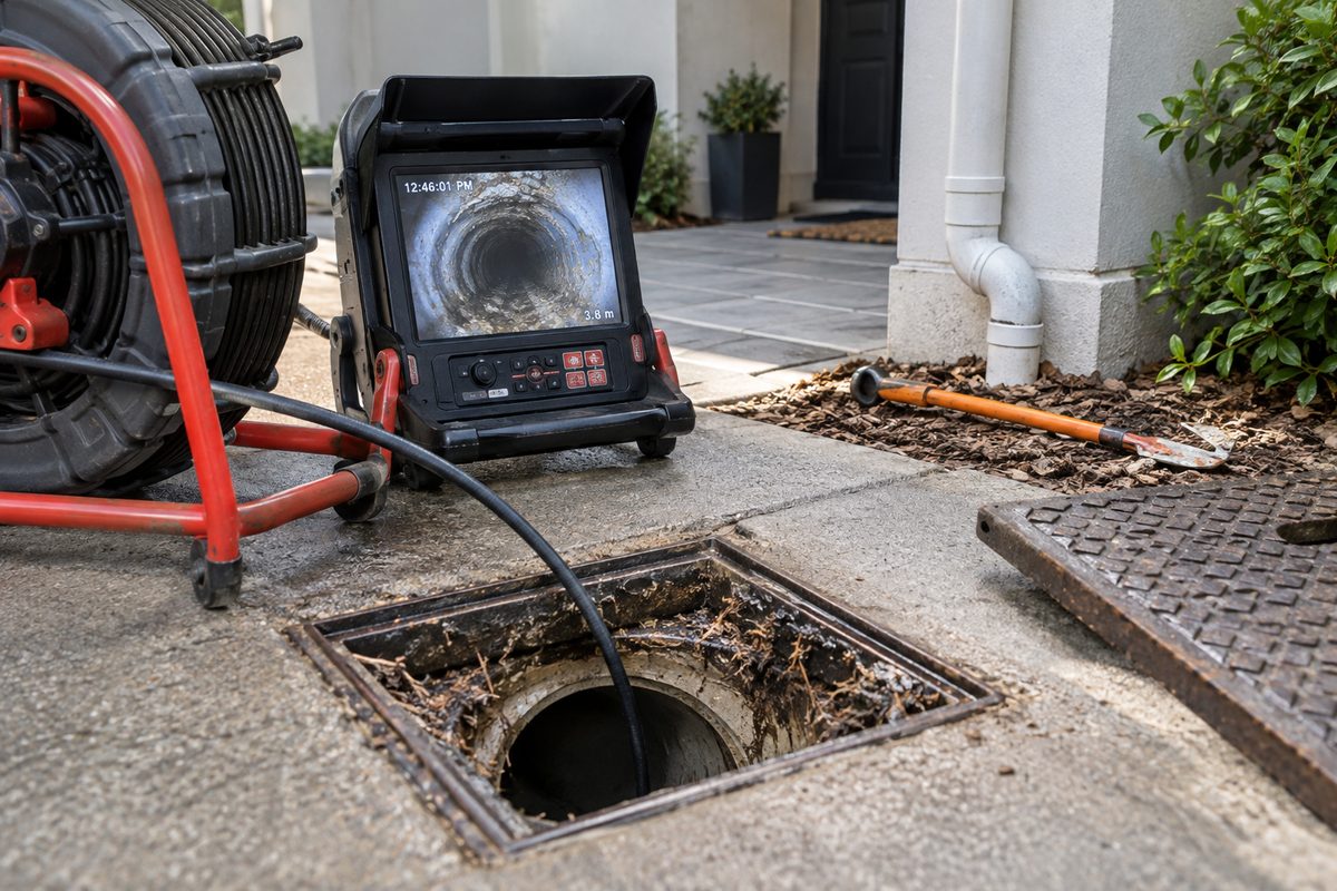Blocked Drains example photo